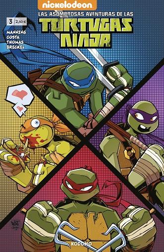 Las asombrosas aventuras de las Tortugas Ninja #003 | 9788419626387 | Manning, Matthew K. | Llibreria online de Figueres i Empordà