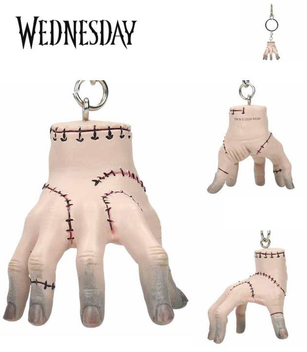 THING LLAVERO FIGURATIVO PVC WEDNESDAY MIERCOLES ADDAMS | 8435450259890 | Librería online de Figueres / Empordà