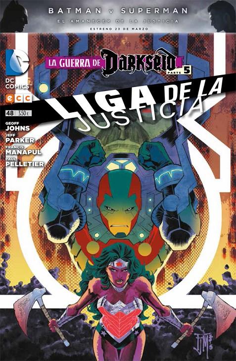Liga de la Justicia núm. 48 | 9788416660704 | Johns, Geoff/Parker, Jeff | Librería online de Figueres / Empordà