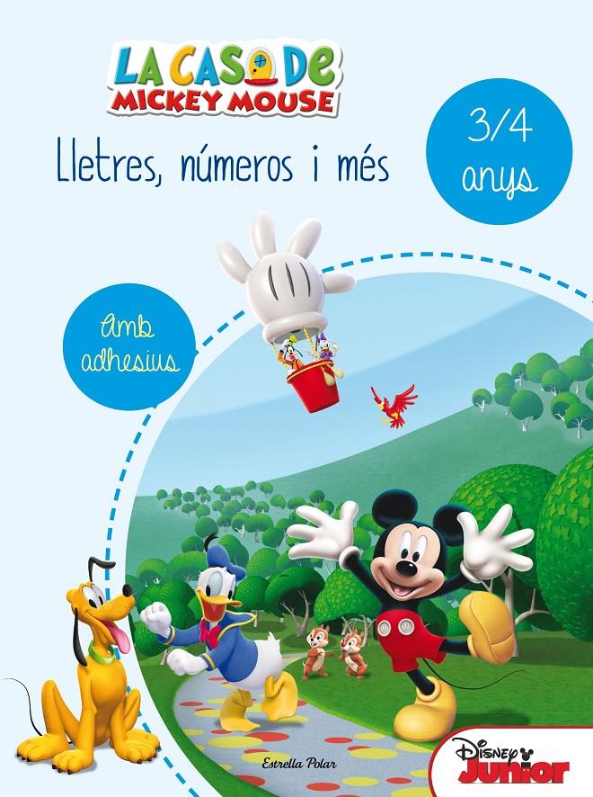 La casa de Mickey Mouse. Lletres, números i més 3/4 | 9788490578179 | Disney | Llibreria online de Figueres i Empordà