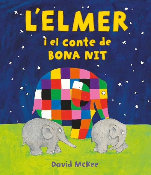 L'Elmer i el conte de bona nit (L'Elmer. Àlbum il·lustrat) | 9788448859596 | McKee, David | Llibreria online de Figueres i Empordà