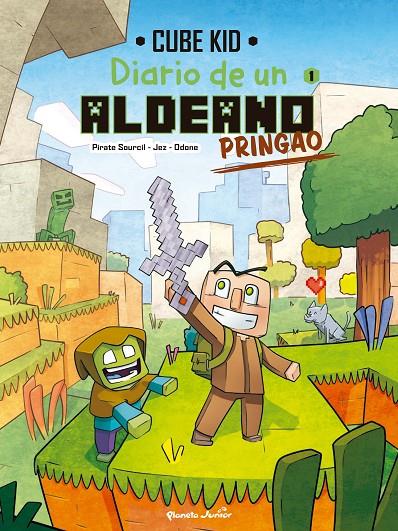 Minecraft. Diario de un aldeano pringao. Cómic #01 (Minecraft) | 9788408251200 | Cube Kid | Llibreria online de Figueres i Empordà