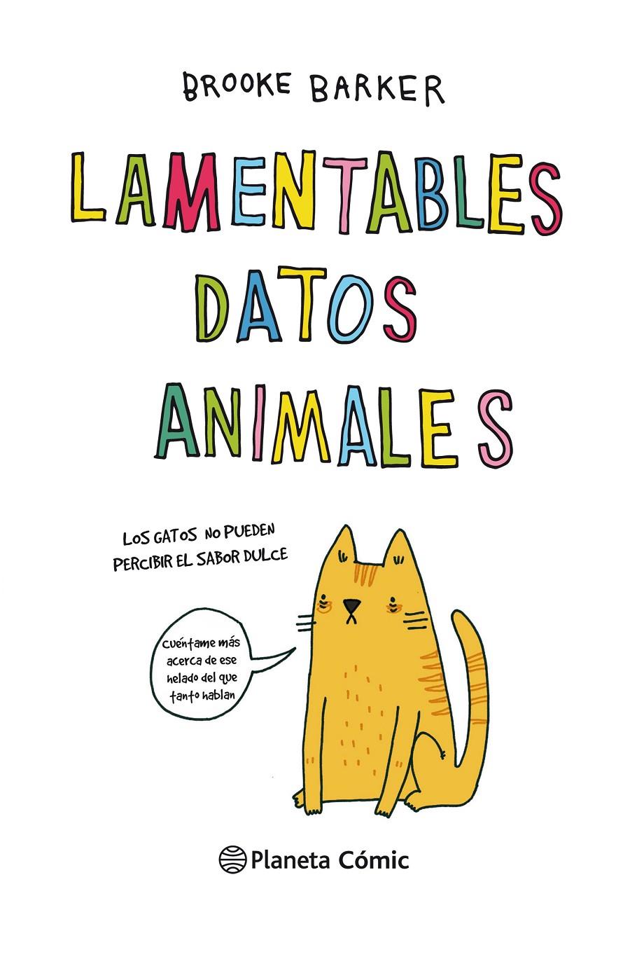 Lamentables datos animales | 9788491740193 | Barker, Brooke | Librería online de Figueres / Empordà