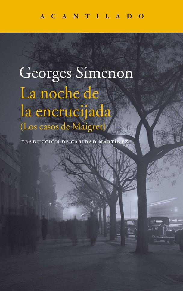 La noche en la encrucijada | 9788416748327 | Simenon, Georges | Librería online de Figueres / Empordà