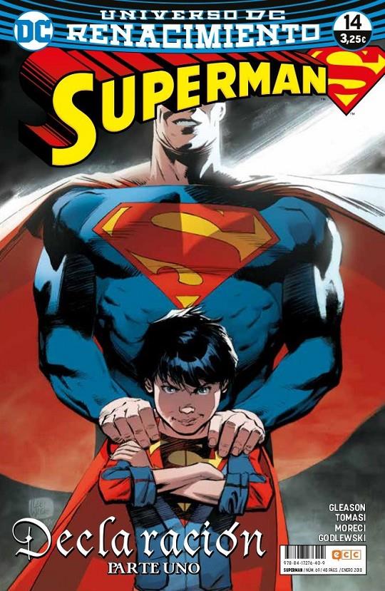 Superman núm. 69/14 (Renacimiento) | 9788417276409 | Tomasi, Peter/Gleason, Patrick/Moreci, Michael | Librería online de Figueres / Empordà
