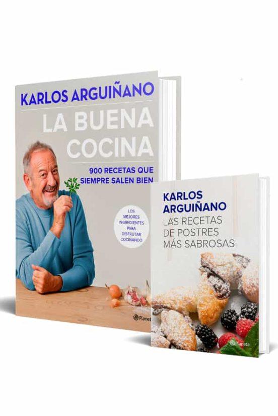 PACK TC LA BUENA COCINA + RECETARIO DE POSTRES | 8432715131298 | Arguiñano, Karlos | Librería online de Figueres / Empordà