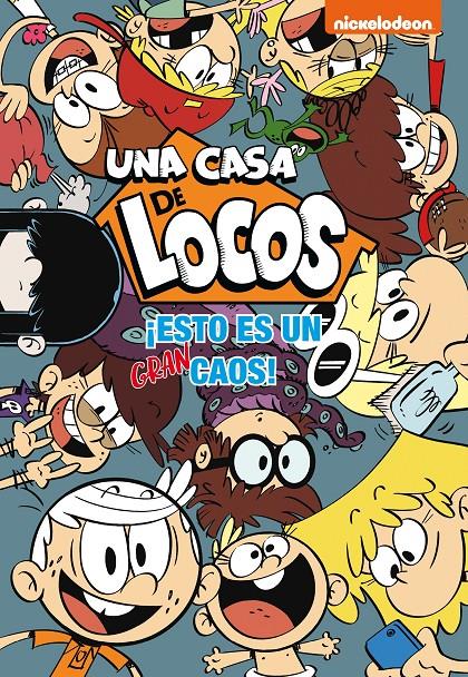 ¡Esto es un gran caos! (Una casa de locos. Cómic) | 9788448852986 | Nickelodeon | Llibreria online de Figueres i Empordà