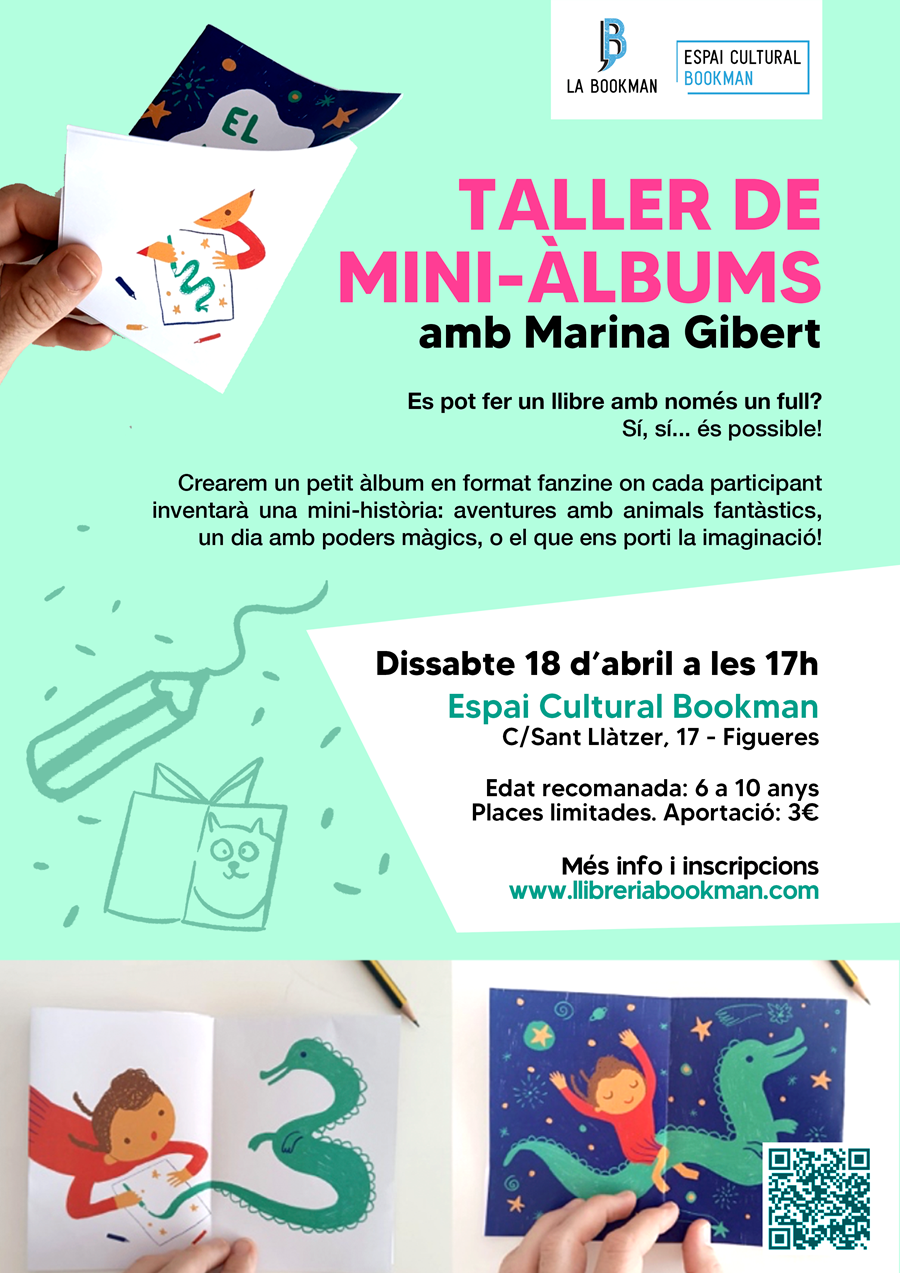 Taller de mini-àlbums - Librería online de Figueres / Empordà