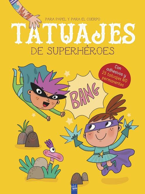 Tatuajes de superhéroes | 9788408219170 | YOYO | Llibreria online de Figueres i Empordà