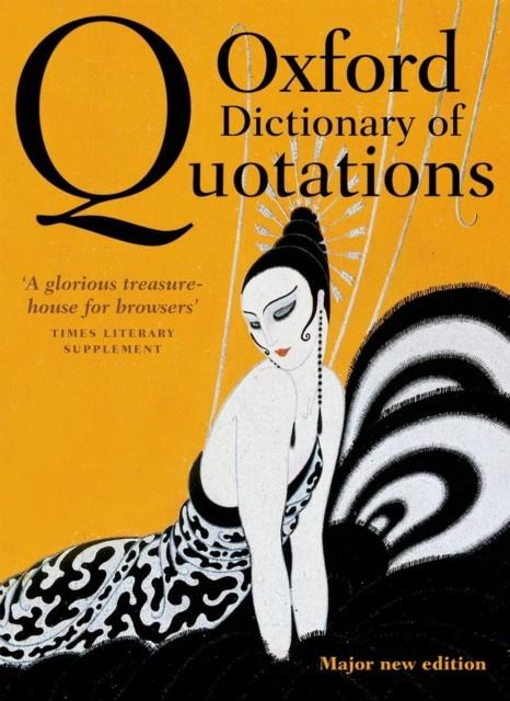 OXFORD DICTIONARY OF QUOTATIONS | 9780199668700 | Llibreria online de Figueres i Empordà