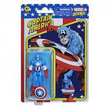 CAPITAN AMERICA FIGURA 9.5 CM MARVEL LEGENDS RETRO F26525X0 | 5010993842513 | Librería online de Figueres / Empordà