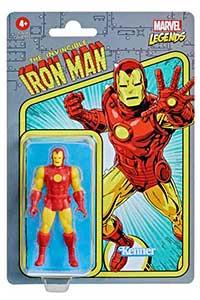 IRON MAN FIGURA 9.5 CM MARVEL LEGENDS RETRO F26565X0 | 5010993848911 | Librería online de Figueres / Empordà