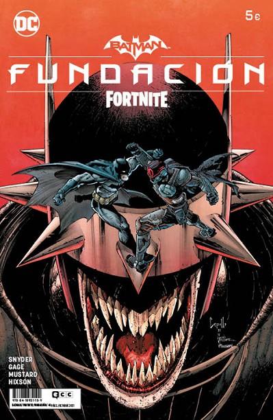 Batman/Fortnite: Fundación | 9788418931109 | Gage, Christos N./Mustard, Donald/Snyder, Scott/Hixson, Joshua | Llibreria online de Figueres i Empordà