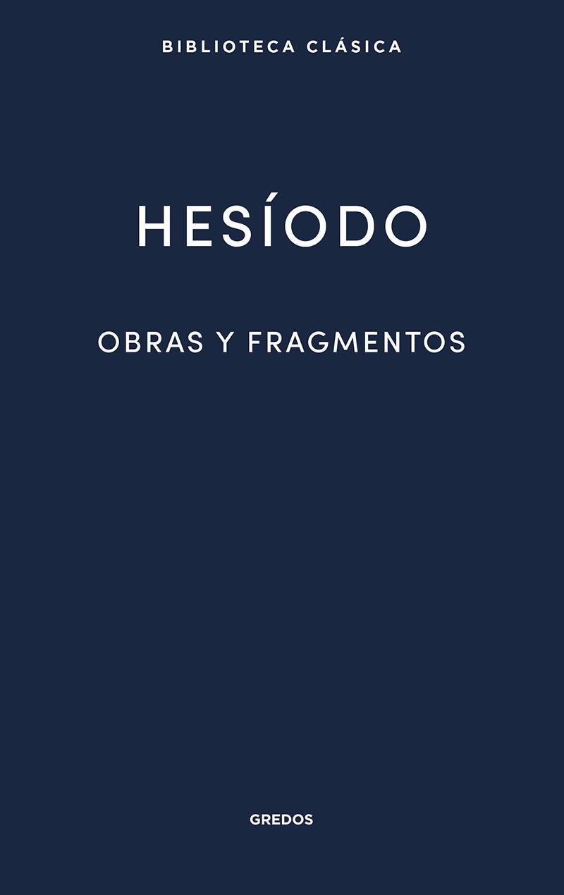 Obras y fragmentos | 9788424939298 | Hesíodo | Llibreria online de Figueres i Empordà