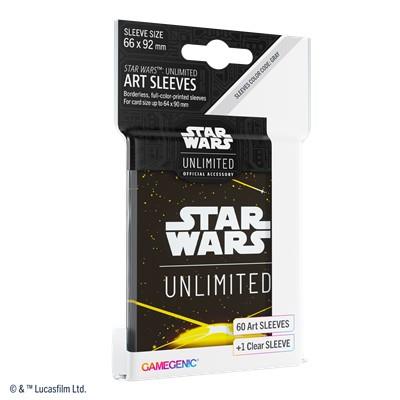 STAR WARS: UNLIMITED ART SLEEVES CARD BACK YELLOW - FUNDES CARTES | 4251715415368 | Llibreria online de Figueres i Empordà