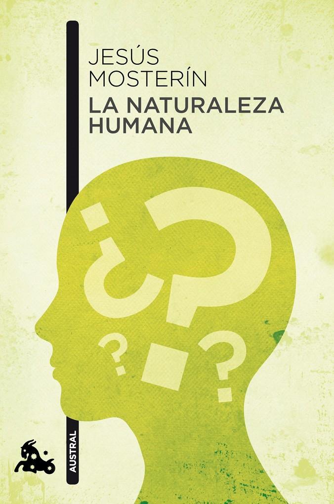 La naturaleza humana | 9788467037791 | Mosterín, Jesús | Librería online de Figueres / Empordà