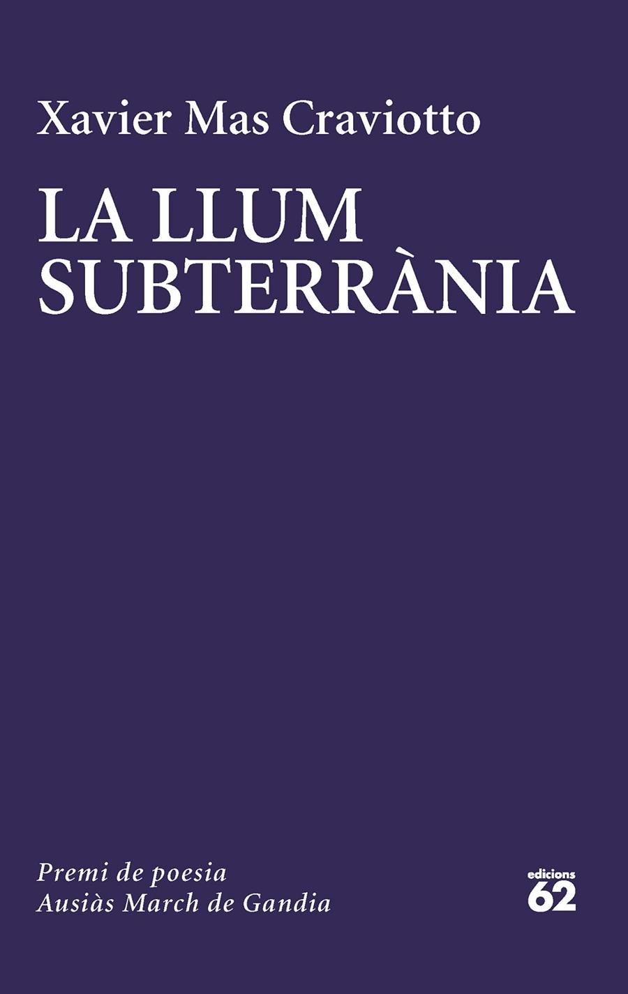 La llum subterrània | 9788429780741 | Mas Craviotto, Xavier | Librería online de Figueres / Empordà