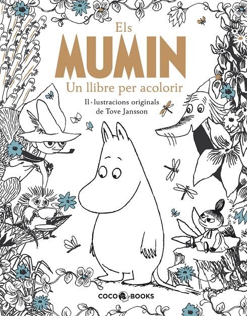 ELS MUMIN, UN LLIBRE PER ACOLORIR | 9788494595219 | Tove Jansson | Llibreria online de Figueres i Empordà