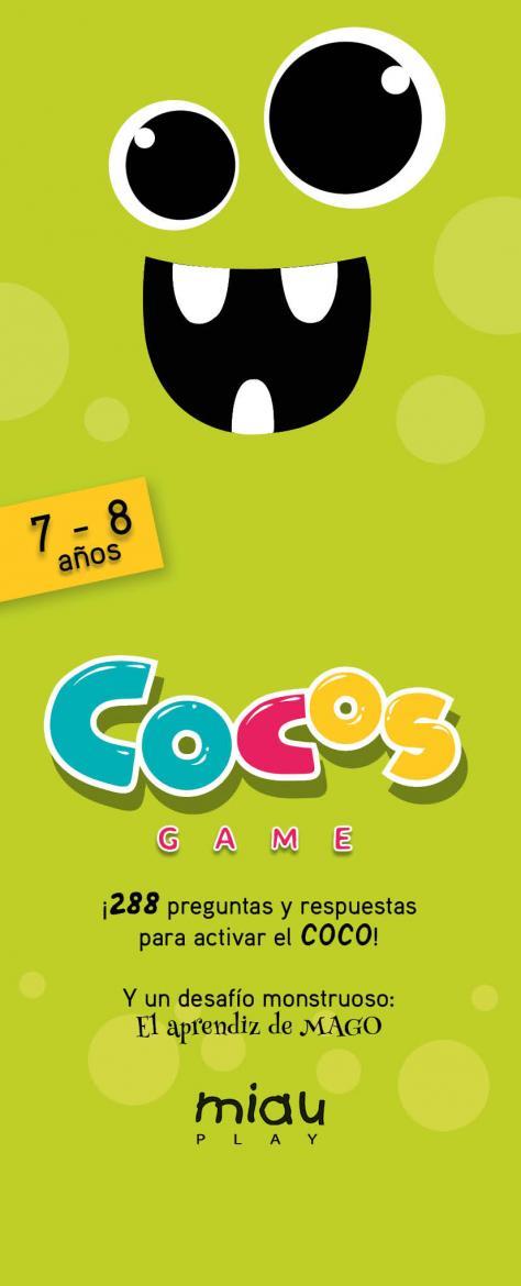 Cocos game 7-8 años | 9788416082216 | Orozco, María José/Ramos, Ángel Manuel/Rodríguez, Carlos Miguel/Jiménez Duarte, Lidia | Librería online de Figueres / Empordà