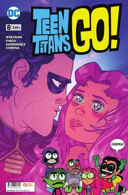 Teen Titans Go! núm. 08 | 9788417206956 | Fisch, Sholly/Wolfram, Amy | Llibreria online de Figueres i Empordà
