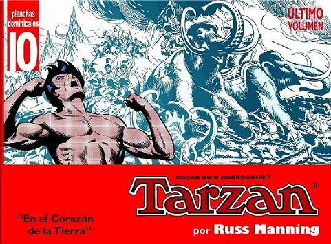 TARZAN PLANCHAS DOMINICALES DE RUSS MANNING #010 | 9789898355485 | Burroughs, Edgar Rice / Manning, Russ | Librería online de Figueres / Empordà