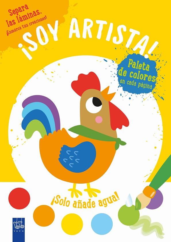 ¡Soy artista! Gallo | 9788408236054 | YOYO | Llibreria online de Figueres i Empordà