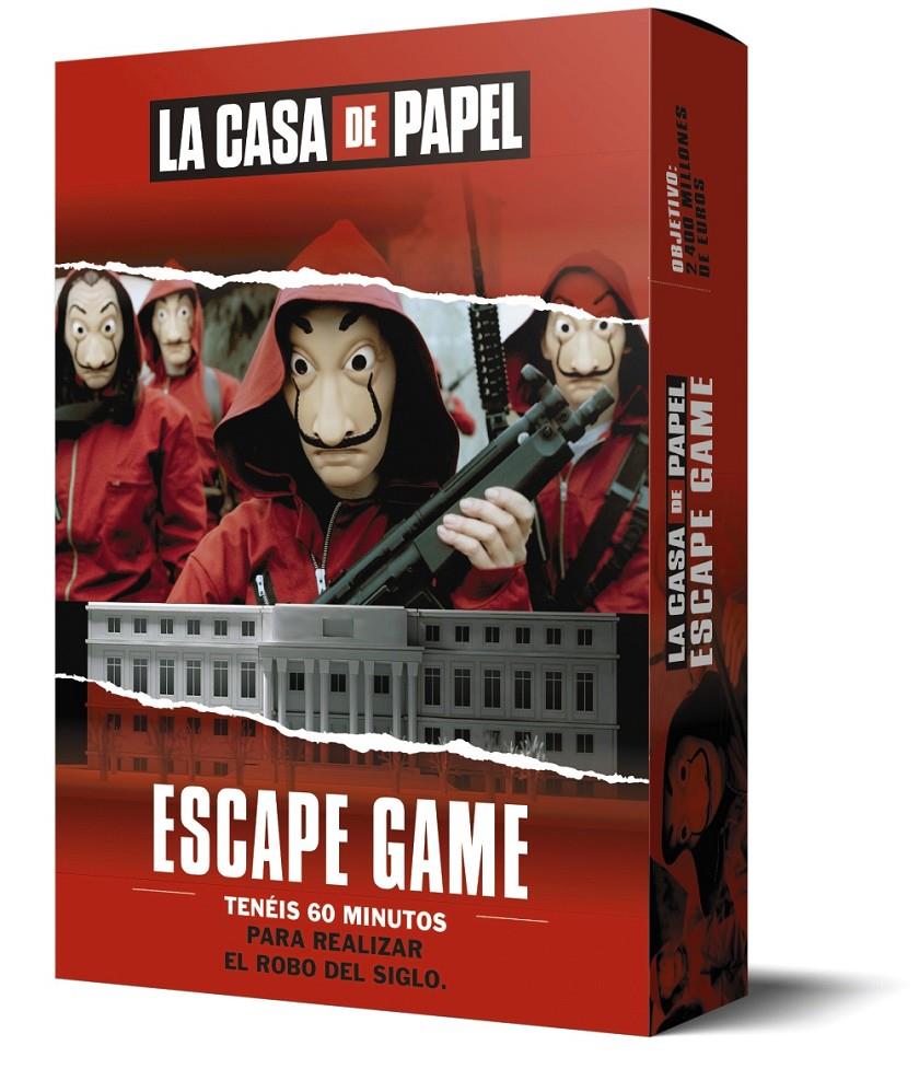 LA CASA DE PAPEL. Escape game | 9788417720438 | Larousse Editorial | Llibreria online de Figueres i Empordà