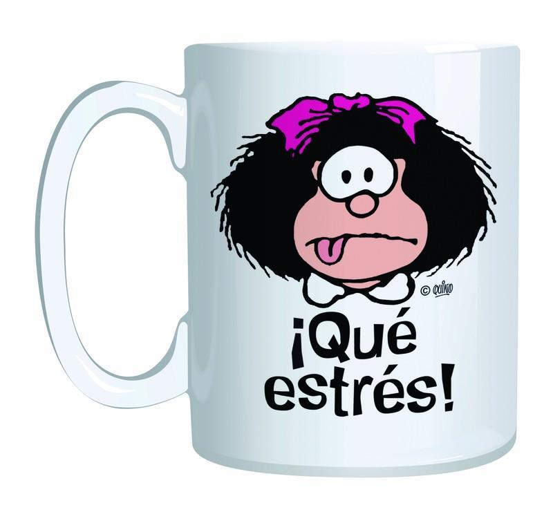 TAZA MAFALDA QUE ESTRES | 9788893671941 | Librería online de Figueres / Empordà