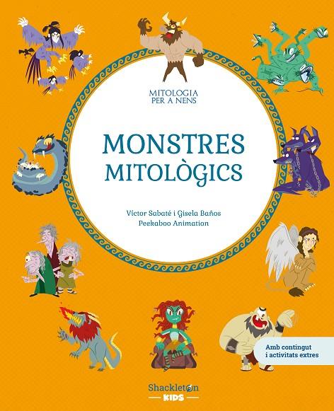 Monstres mitològics | 9788413615189 | Sabaté, Victor/Baños, Gisela | Librería online de Figueres / Empordà