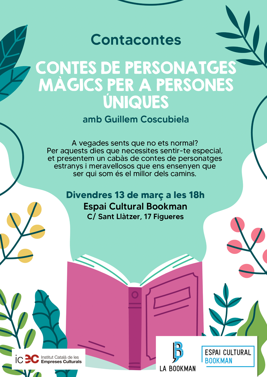 Contacontes de personatges màgics per a persones úniques - Llibreria online de Figueres i Empordà