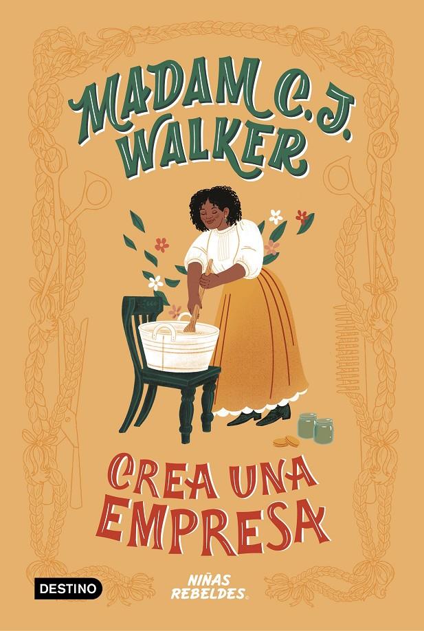 Madam C.J. Walker crea una empresa | 9788408225287 | Niñas Rebeldes | Librería online de Figueres / Empordà