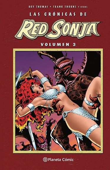 Crónicas de Red Sonja #03/04 | 9788413410548 | Thomas, Roy/Thorne, Frank | Llibreria online de Figueres i Empordà