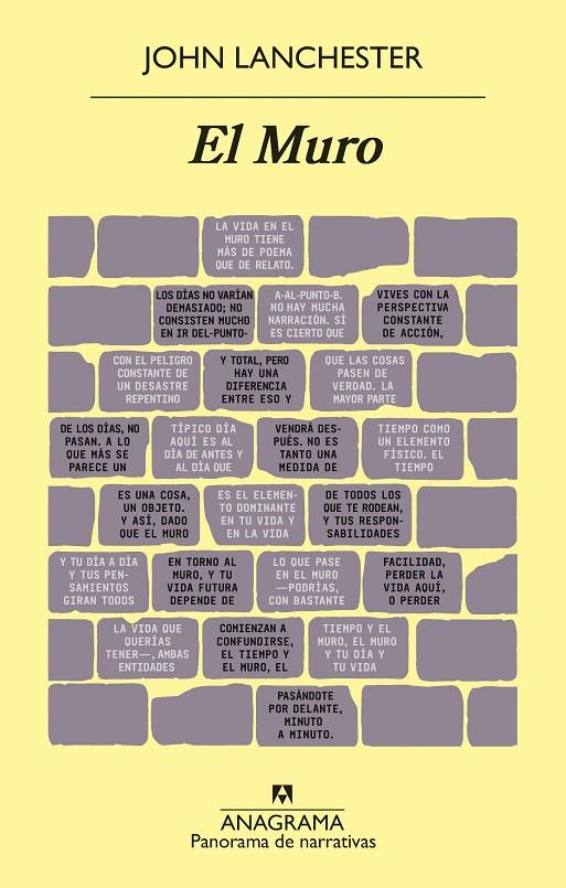 El Muro | 9788433980427 | Lanchester, John | Llibreria online de Figueres i Empordà