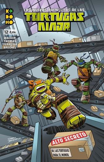 Las nuevas aventuras de las Tortugas Ninja #012 | 9788419021045 | Walker, Landry Q | Llibreria online de Figueres i Empordà