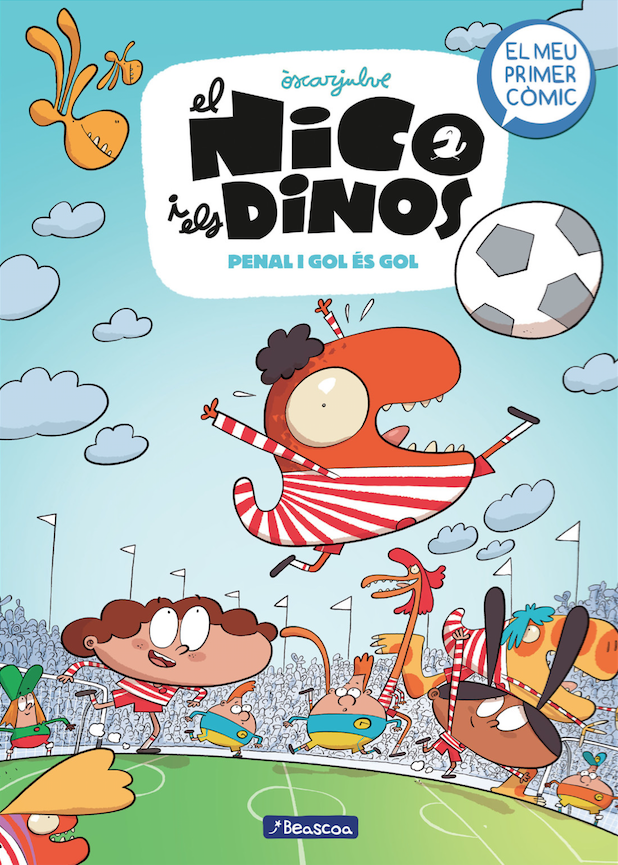 Marca un gol amb el Nico i els Dinos! - Llibreria online de Figueres i Empordà