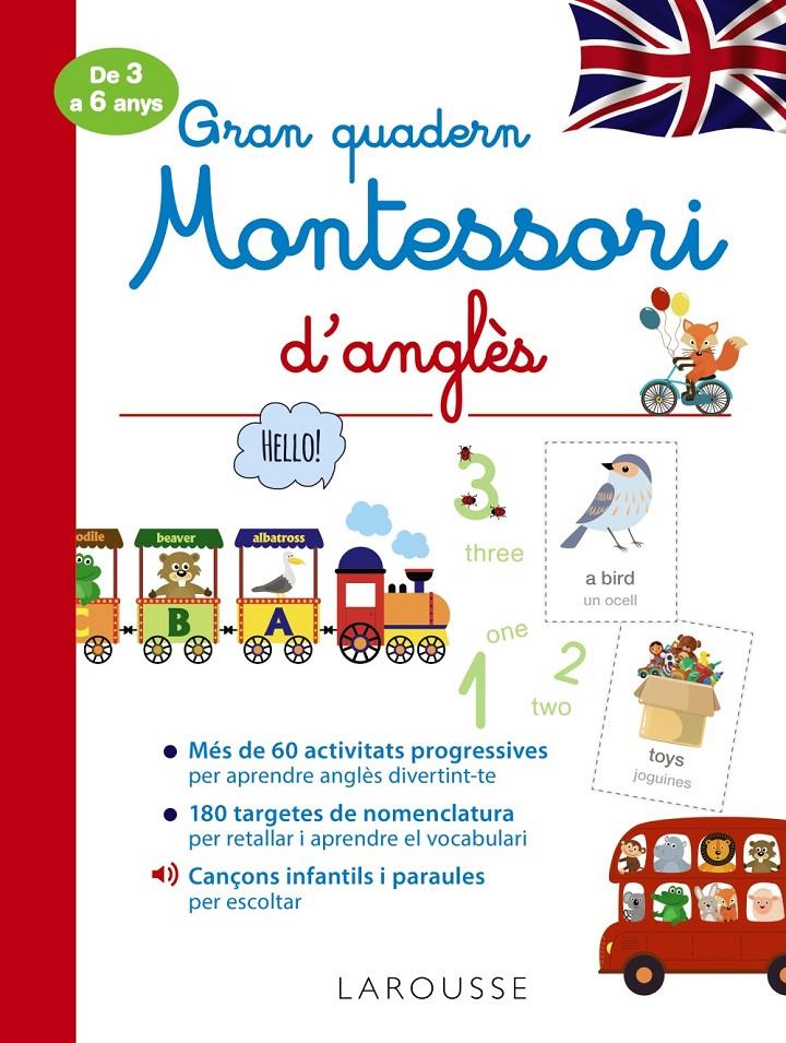 Gran quadern Montessori d'anglès | 9788418100284 | Larousse Editorial | Llibreria online de Figueres i Empordà