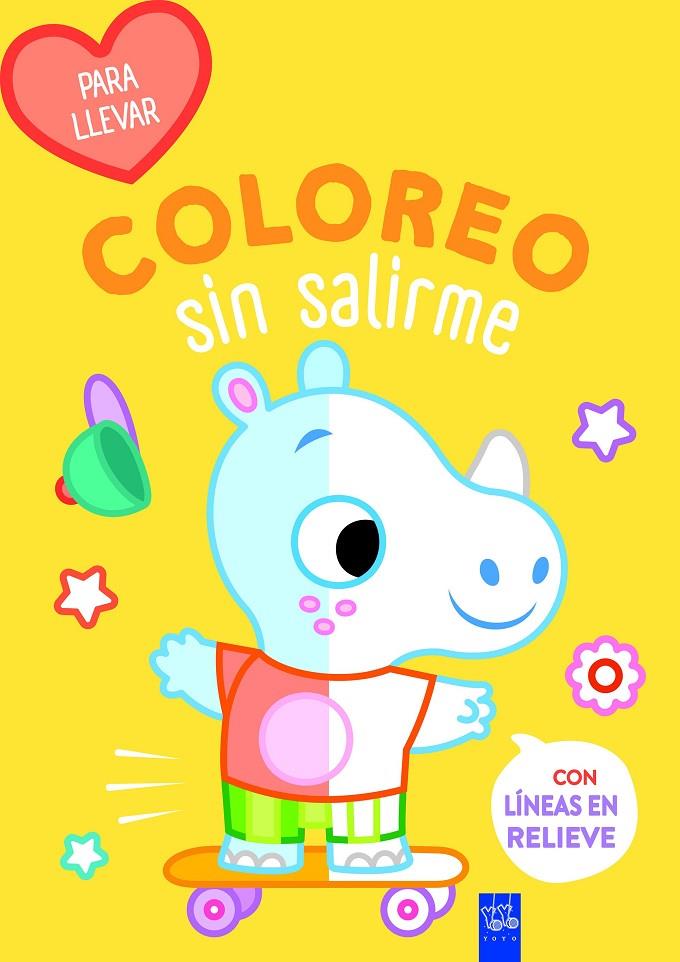 Coloreo sin salirme-Para llevar. Rinoceronte | 9788408278146 | YOYO | Librería online de Figueres / Empordà