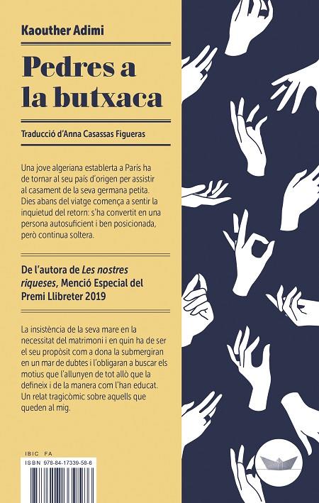 Pedres a la butxaca | 9788417339586 | Adimi, Kaouther | Llibreria online de Figueres i Empordà