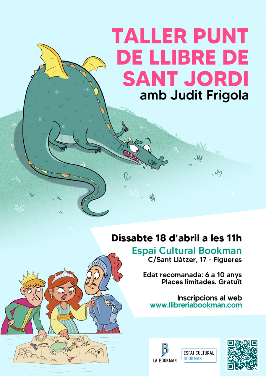 Taller punt de llibre de Sant Jordi - Llibreria online de Figueres i Empordà