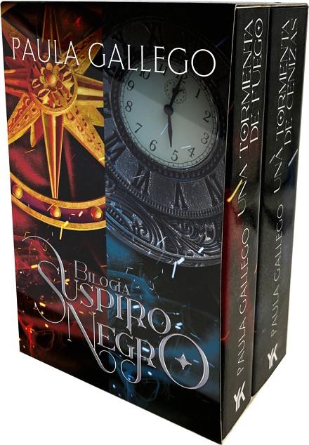 Estuche Bilogía Suspiro Negro | 9788419147646 | Gallego, Paula | Librería online de Figueres / Empordà