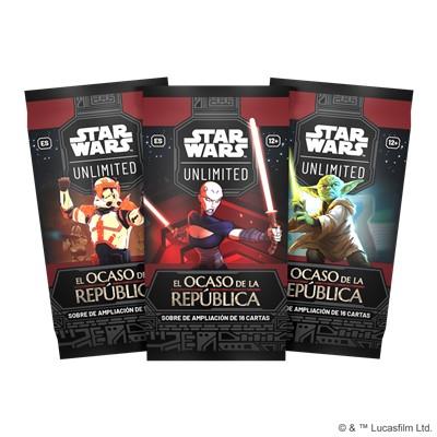 Sobre de STAR WARS UNLIMITED: EL OCASO DE LA REPUBLICA | 841333128159 | Librería online de Figueres / Empordà