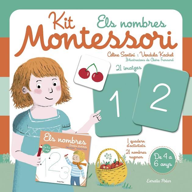 Kit Montessori. Els nombres | 9788418443190 | Santini, Céline/Kachel, Vendula | Llibreria online de Figueres i Empordà