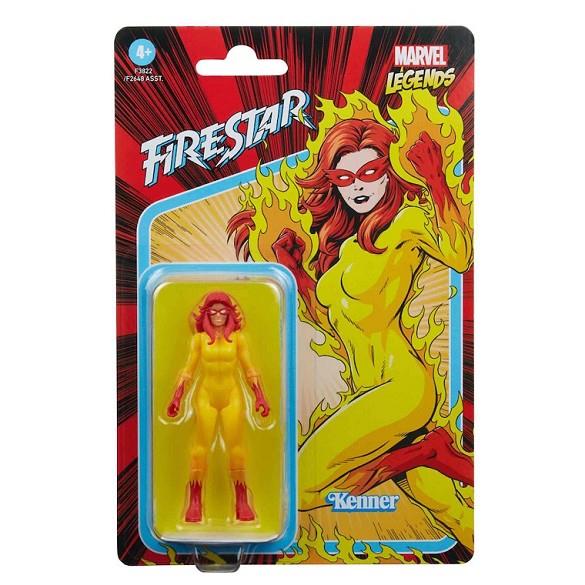 FIRESTAR FIGURA 9,5 CM MARVEL LEGENDS RETRO F38225 | 5010993962686 | Librería online de Figueres / Empordà