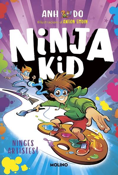 Sèrie Ninja Kid #11 - Ninges artistes! | 9788427234680 | Do, Anh | Librería online de Figueres / Empordà
