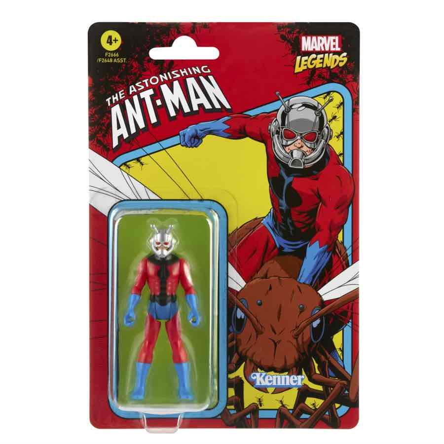 ANT-MAN FIGURA 9.5 CM MARVEL LEGENDS RETRO F26665L0 | 5010993848966 | Librería online de Figueres / Empordà