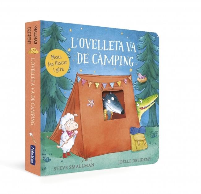 L'ovelleta va de càmping (L'ovelleta que va venir a sopar. Llibre de cartró) | 9788448870409 | Smallman, Steve | Llibreria online de Figueres i Empordà