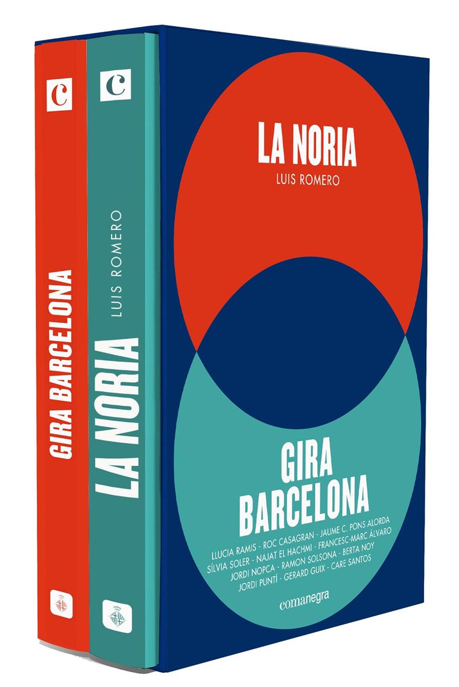 La noria + Gira Barcelona (pack) | 9788416605385 | Romero, Luis/Ramis, Llucia/Soler, Sílvia/El Hachmi, Najat/Puntí, Jordi/Santos, Care/Casagran, Roc/Po | Librería online de Figueres / Empordà