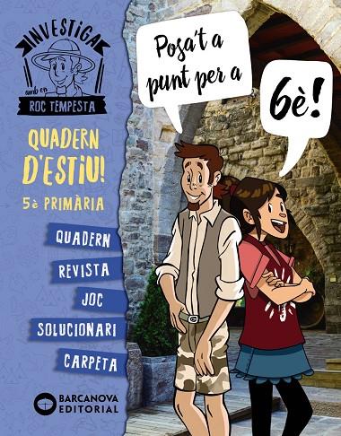 Investiga amb Roc Tempesta 5è. Posa't a punt per a 6è | 9788448954321 | Murillo, Núria/Baró, Santi | Librería online de Figueres / Empordà