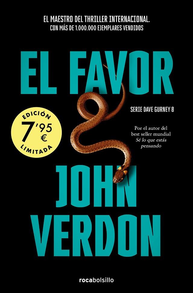 El favor (Serie David Gurney #08) | 9788419498175 | Verdon, John | Librería online de Figueres / Empordà