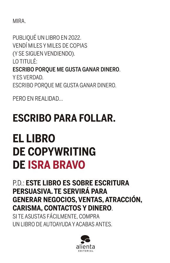 El libro de copywriting | 9788413442471 | Bravo, Isra | Librería online de Figueres / Empordà